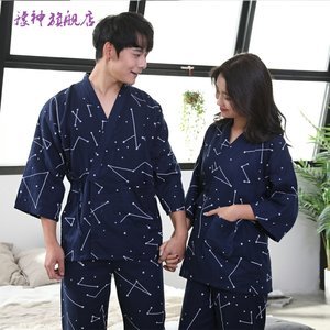 匠心简朴之日式棉麻双层汗蒸服